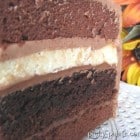 Double Chocolate Cheesecake Layered Cake…
