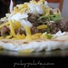 Crock Pot Beef Tacos in Soft Tortilla Bread…