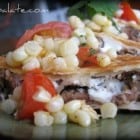Steak and Goat Cheese Quesadillas With Corn and Tomato Relish