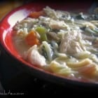 Warm Homestyle Chicken Noodle Soup and Giveaway!!