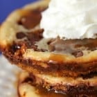 Snickers Caramel Cheesecake Cookies