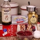 Red and Golden Raspberry Lemon Baby Cheesecake Pies