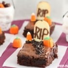 Fudgy Graveyard Brownies