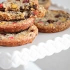 Butterscotch Oatmeal M&M Cookies