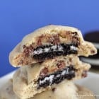 Oreo Stuffed Chocolate Chip Cookies