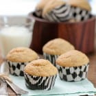 Malted Banana Bread Biscoff Muffins