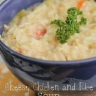 Classic Cheesy Chicken and Rice Soup