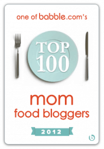 Top 100 Food Blogs Badge