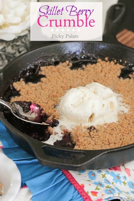 Skillet Berry Crumble text 2