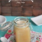 Caramel Eggnog Syrup