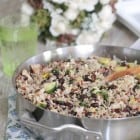 Chicken and Black Bean Smoky Rice Skillet