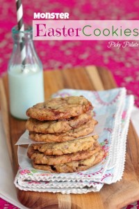 Monster Easter Cookies by Picky Palate www.picky-palate.com