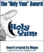 The Holy Yum Award