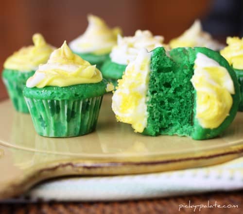 Lucky Green Velvet Baby Cakes