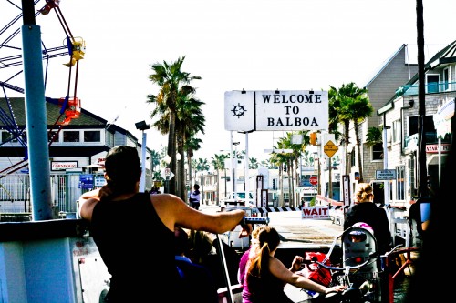 Welcome to Balboa Billboard by the Ferris Wheel