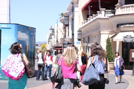 My Girlfriends and I Walking Back to Our Limo