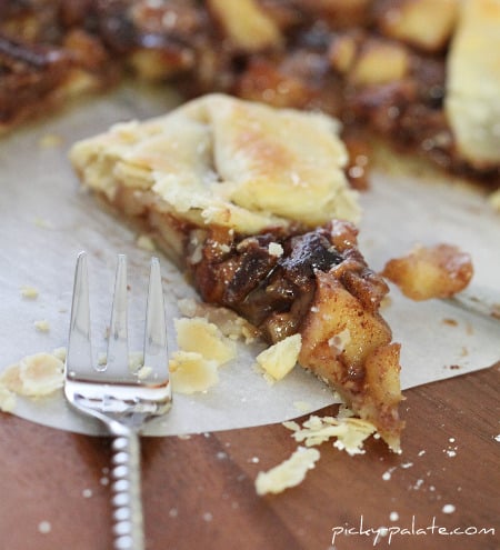 Chocolate and Caramel Apple Pie Galette  Picky Palate