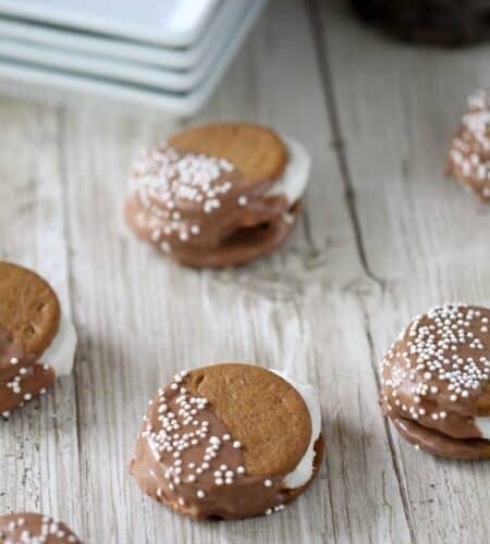 Easy Gingersnap S Mores Cookies Recipe Picky Palate
