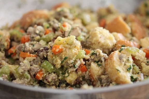 Image result for Cornbread stuffing picky palate