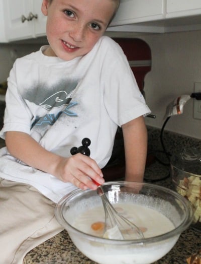 Image of Whisking the Wet Ingredients