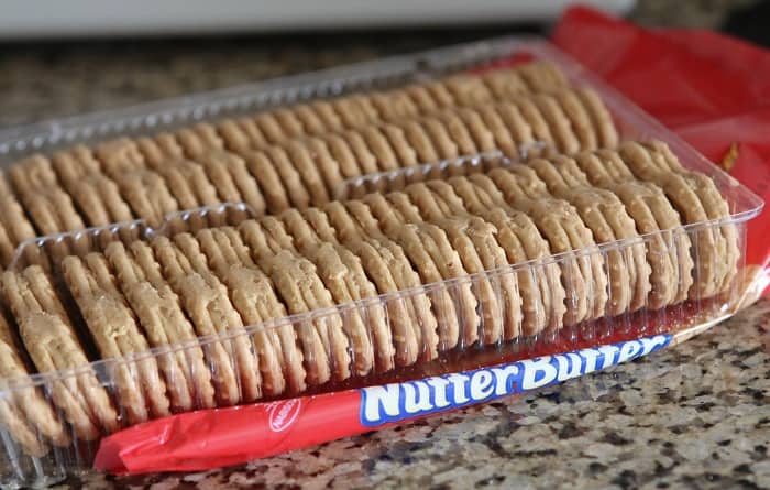 A One-Pound Package of Nutter Butter Cookies