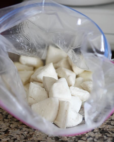 Refrigerated Biscuit Dough in a Bag
