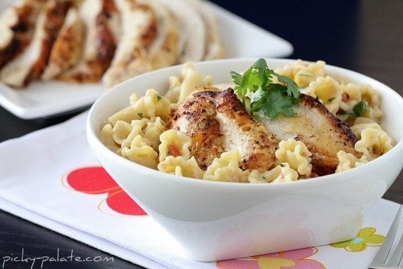 A Bowl of Mexi-Chicken Campanelle