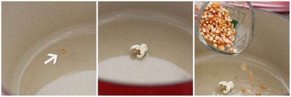 Testing the Heat with a Single Popcorn Kernel