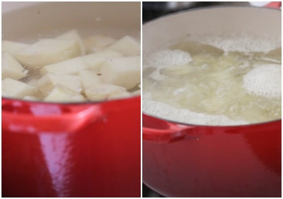 Potatoes Boiling