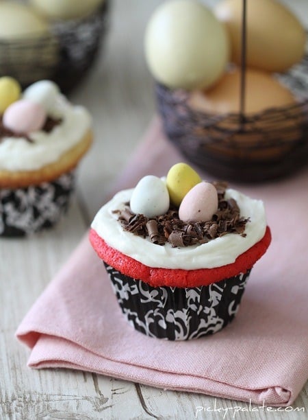 Simple Easter Cupcakes - Picky Palate