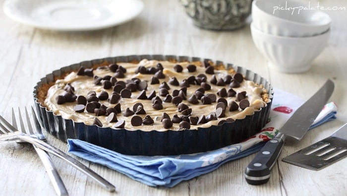 Peanut Butter Chocolate Chip Tart