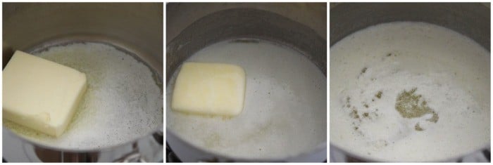 Melting Butter on the Stove