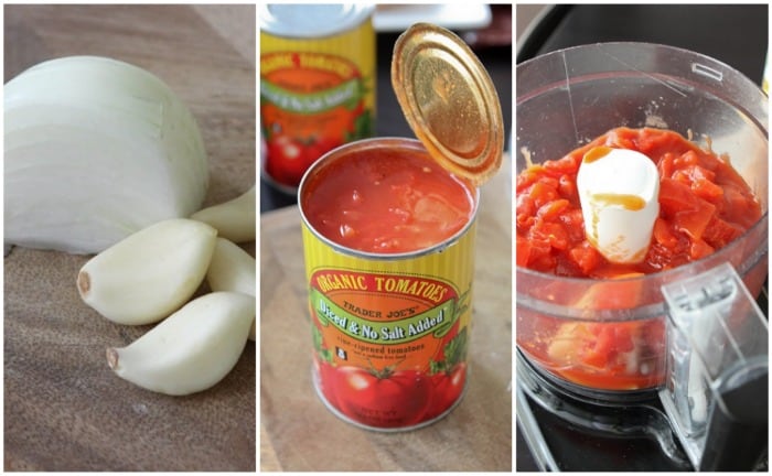 Onion, Garlic and Canned Tomatoes