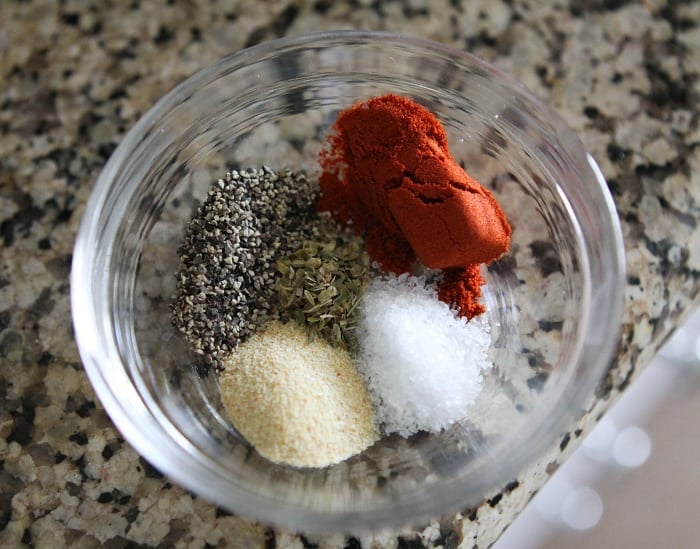 Image of Homemade Cajun Seasoning Ingredients