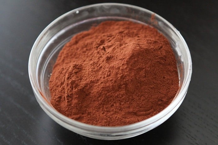 Coca Powder in a Glass Measuring Dish