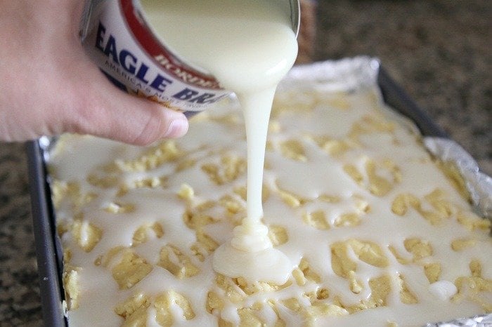 Image of Pouring Sweetened Condensed Milk