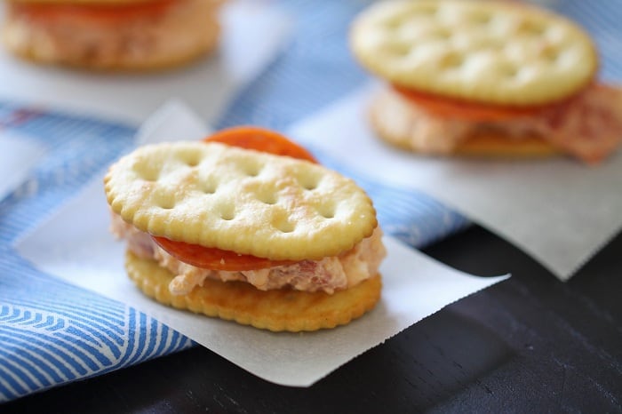 Image of Pepperoni Pizza-wiches