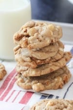 Image of Biscoff Crunch White Chocolate Chip Cookies