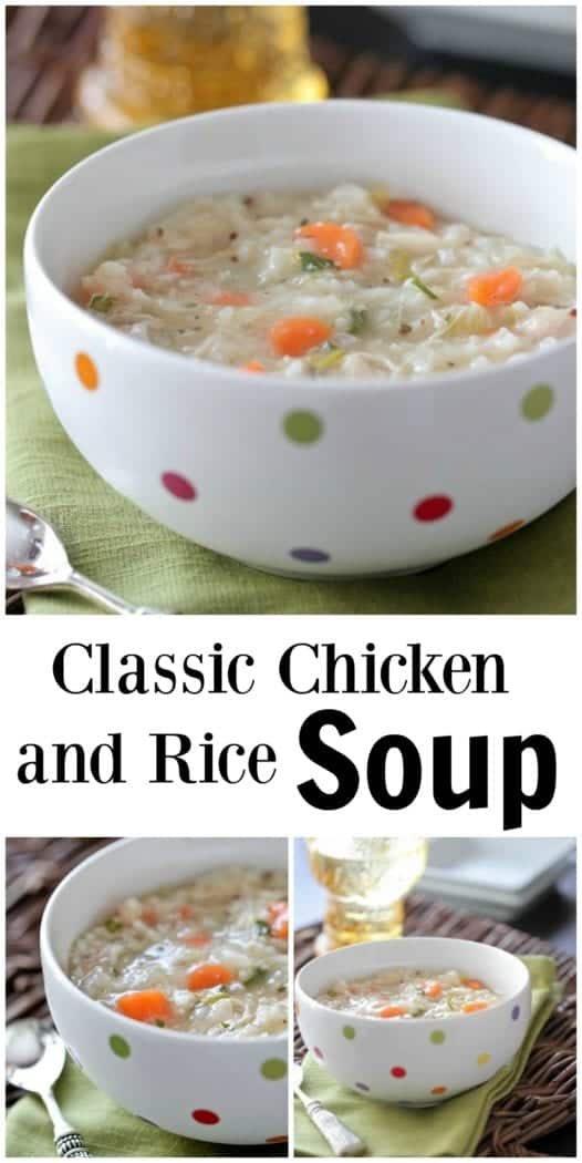 Classic Chicken and Rice Soup