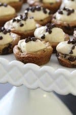 Image of Mini Chocolate Chip Cookie Cups