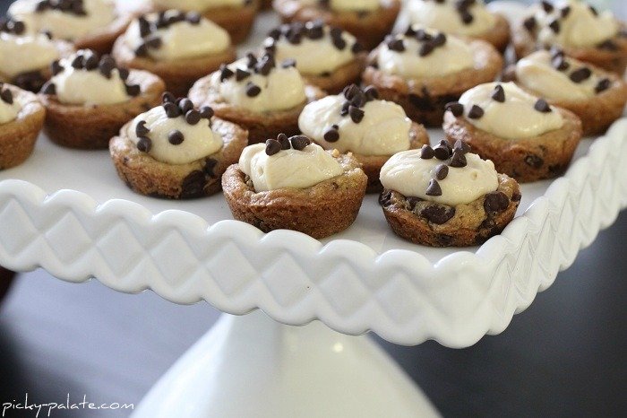 chocolate chip cookie cups