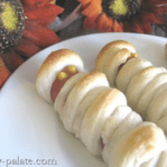 Image of Mummy Dogs on a Plate