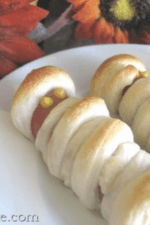 Image of Mummy Dogs on a Plate
