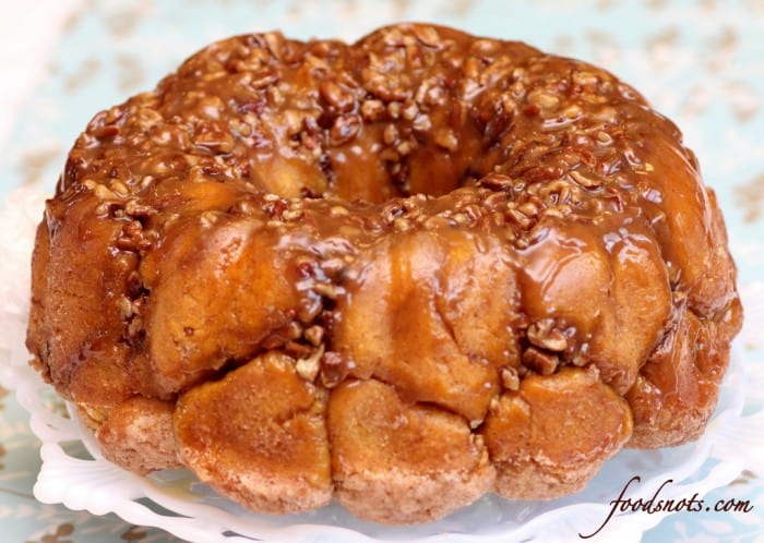 Image of Pumpkin Spice Caramel Pecan Monkey Bread