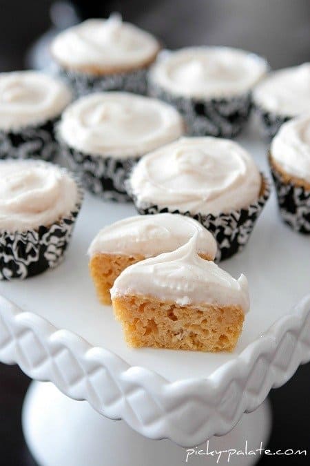  Cupcakes aux patates douces 