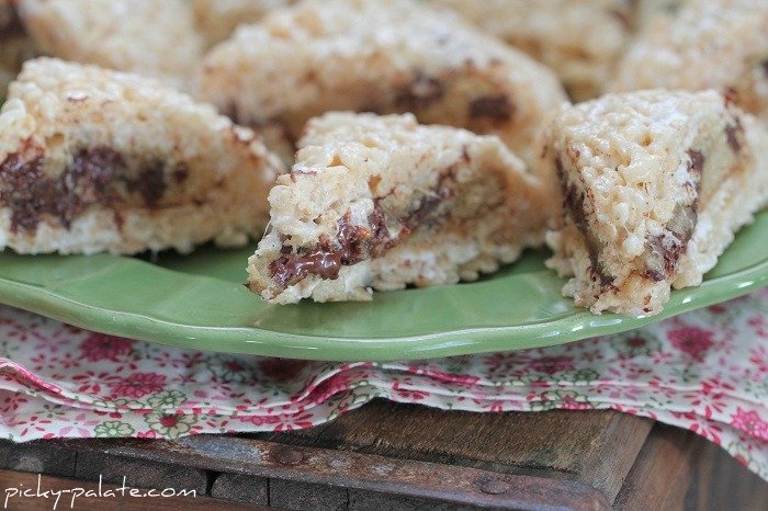 Image of Inside Out Rice Krispie Chocolate Chip Cookies