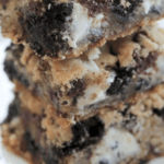 Image of Double Cookies and Cream Bars, Stacked