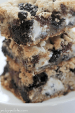 Image of Double Cookies and Cream Bars, Stacked