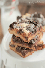 Image of Girl Scout Cookie Thin Mint Cake Bars