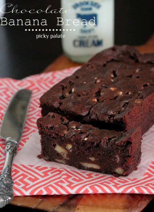 Image of Chocolate Banana Bread with Marshmallow Bits